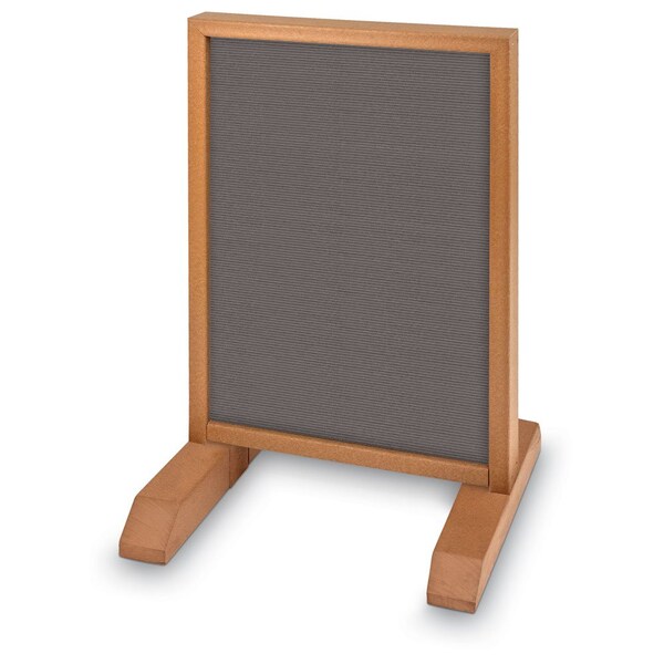 Sliding Door Indoor Enclosed Corkboard, 6